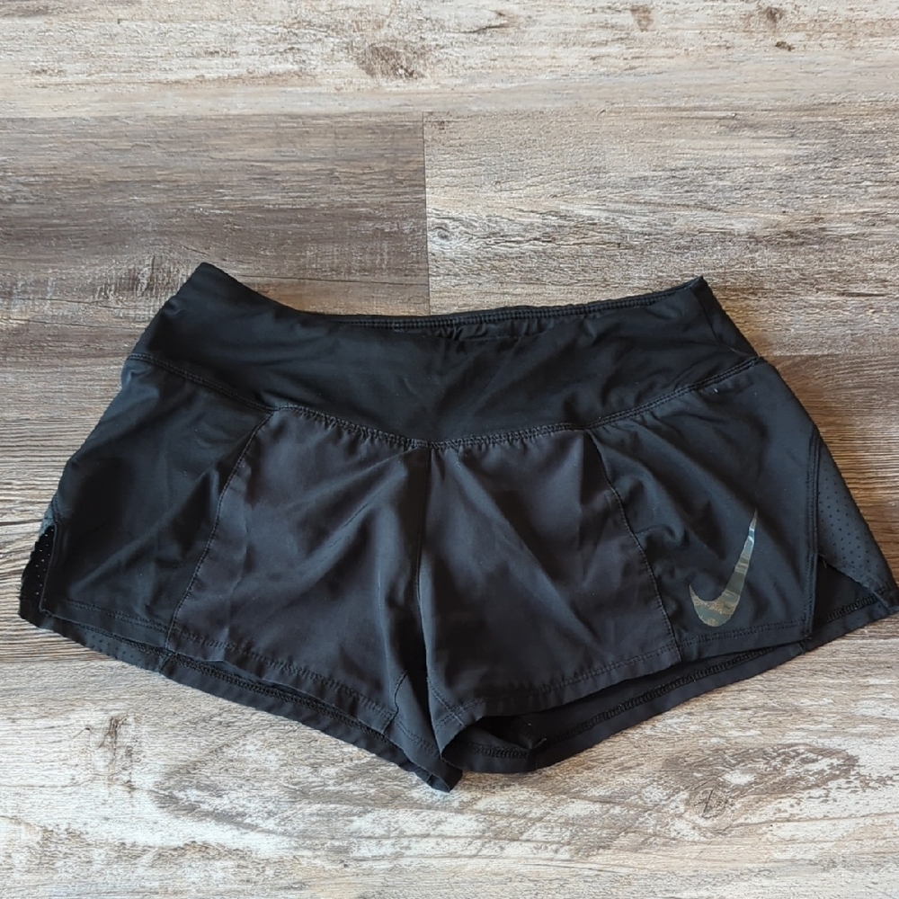 Nike Black Athletic Shorts Lightweight Performance